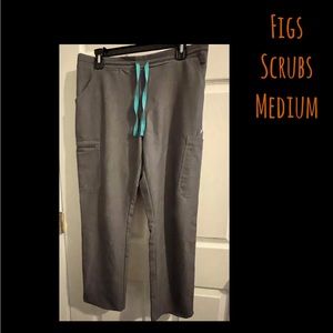Figs Scrub Pants Grey Medium
